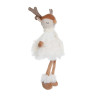 СНОУ БУМ Фигура декоративная "Олененок" 21+20 см, полиэстер