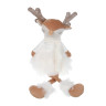 СНОУ БУМ Фигура декоративная "Олененок" 21+20 см, полиэстер