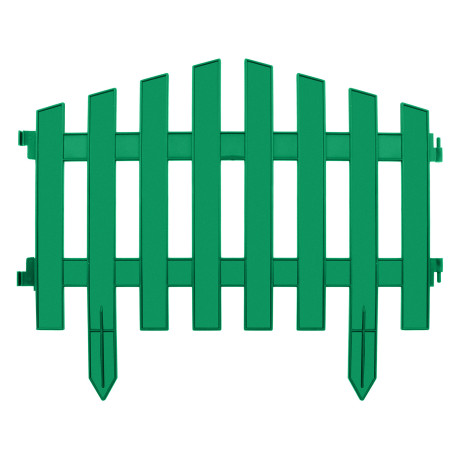 Забор декоративный "Марокко", 28 х 300 см, зеленый, Palisad