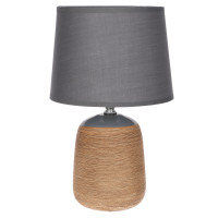 FORZA Лампа настольная, E27, 30см, 60Вт, керамика, текстиль, 3 цвета