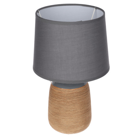 FORZA Лампа настольная, E27, 30см, 60Вт, керамика, текстиль, 3 цвета