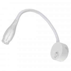 Uniel св-к св/д настенный гибкий 3W(280lm) 4000K 4K белый ULT-F22-3W/4000K IP20 WHITE