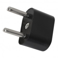 Smartbuy адаптер-переходник на евро вилку черный 10А 250В SBE-10-S07-b