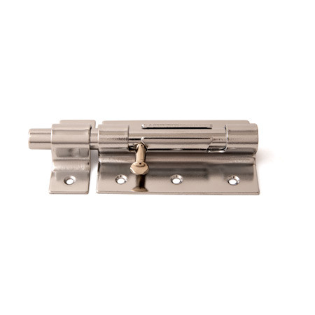 Шпингалет (засов) Апекс DB-02-100-CR (хром) Прямой  \5  (60)