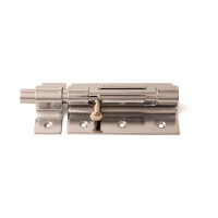 Шпингалет (засов) Апекс DB-02-100-CR (хром) Прямой  \5  (60)