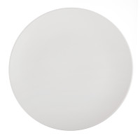 MILLIMI Тарелка подстановочная 27х3см, керамика, белый