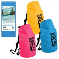 Сумка-мешок водонепроницаемая 15л 34х53см ПВХ/полипропилен DA84-175 Мультидом