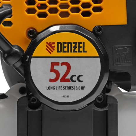 Триммер бензиновый DGT 520S, 52 см3, 3 л. с, разъемная штанга, состоит из 2 частей Denzel