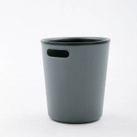 Корзина для мусора 10л Folk, графит, 24х24х28см