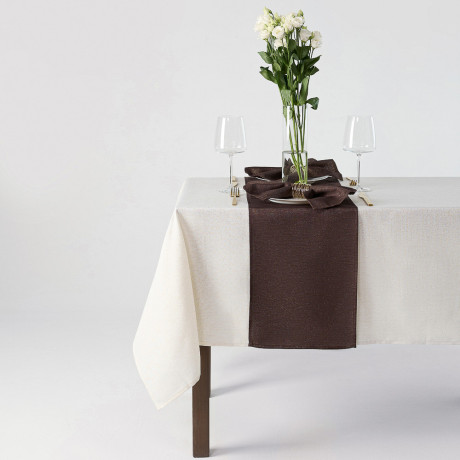 PROVANCE Фелиз Дорожка текстильная для сервировки стола, 30х140см, 85% пэ 15% люрекс