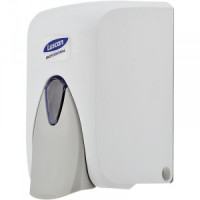 Дозатор д/жидкого мыла Luscan Professional 500мл, бело-серый пластик 493578