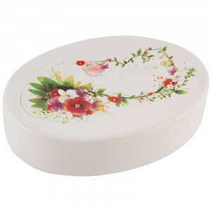 "Мыльница для ванной Летнее настроение, керамика, SD-SUM, керамика 6516 Рыжий Кот