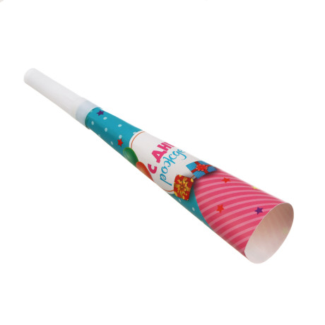 Набор праздничных гудков тм Fntastic, 6шт, 20,5х3,5см, бумага, пластик, 2 вида