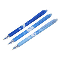 Авторучка гелевая &quot;пиши-стирай&quot; синяя, антискользящий корпус с принтом &quot;Собачки&quot;, 3 дизайна