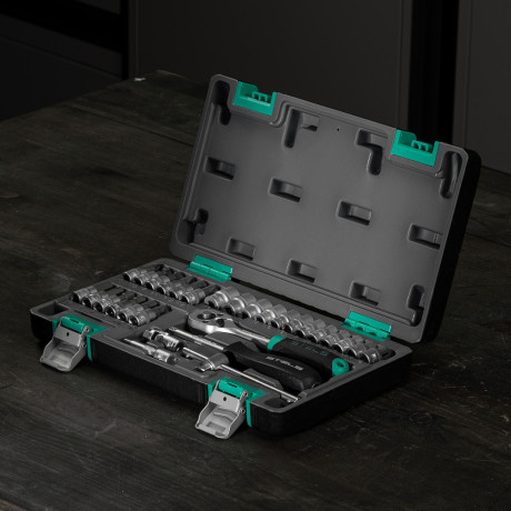Набор инструментов, 1/4", CrV, пластиковый кейс 29 предметов Stels