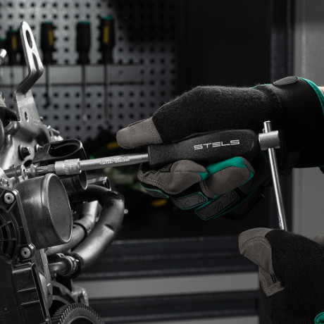 Набор инструментов, 1/4", CrV, пластиковый кейс 29 предметов Stels