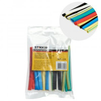 Stekker термоусадочная трубка ТУТ набор 6/3 мм 10 см мультиколор (уп 21шт,цена/уп) HST-630-10M 39712