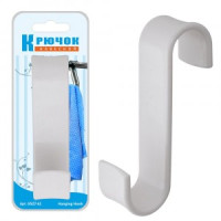 Крючок д/ванной &quot;S&quot;, 12см (кратность 6шт!!!), пластик AN27-61 Мультидом