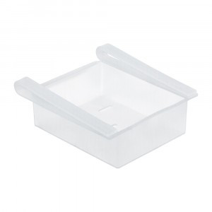 Полка д/холодильника подвесная, пластик, 16,5x15,5x6,5см, прозрачная MARMITON