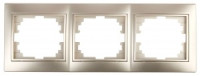 ЭРА Intro Plano рамка, СУ 3 мест. шампань, 1-503-04, Б0030099