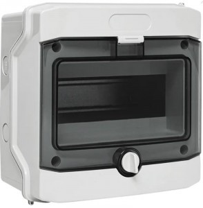 EKF Unix65 бокс (корпус) пластик. ЩРН-П- 8 навесной (210х202х120), опломбировка, IP65 ux65-8-n