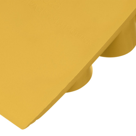 Упор противооткатный для грузового транспорта, ЖЕЛТЫЙ, 35 т, 438х200х205 мм Stels