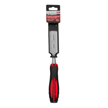 Долото-стамеска "Тигровый глаз", 28 мм, двухкомпонентная обрезиненная рукоятка Matrix