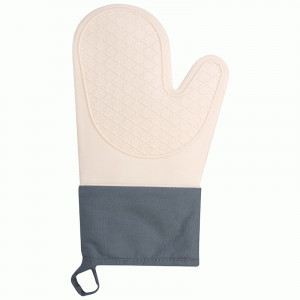 Прихватка-рукавица силиконовая с манжетой IDEA 30*19см силикон, полиэстер 108301 Mallony