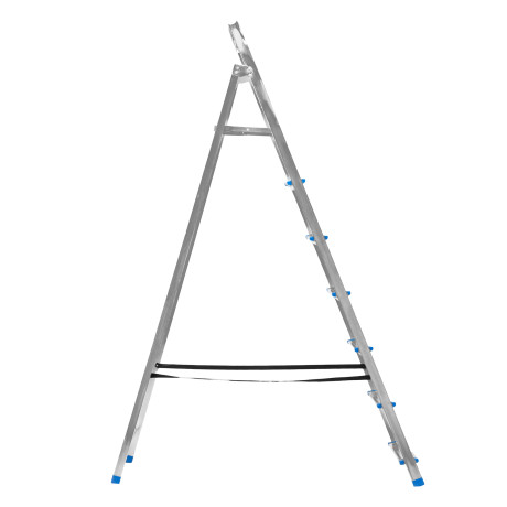 Стремянка, 7 ступеней, стальная, оцинкованная Сибртех