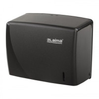 Диспенсер д/полотенец LAIMA PROFESSIONAL ORIGINAL (Система H3), V (ZZ), черный, ABS-пластик, 605762