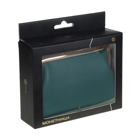 ВСЁГАЗИН Монетница, ПУ, 12х9,5см, 3 цвета, ВГ22-01