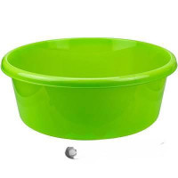 Таз 6л круглый М2511 ярко зеленый (10)