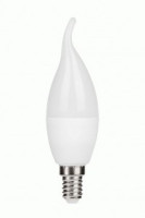 AVL PRE свеча на ветру C37 E14 8W(700lm) 6500K 6K 37x130 матовая LE SVD LED AVL PRE 010502-0020