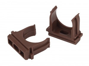 ЭРА Крепеж-клипса (дуб) для трубы d20мм (10шт) 2850