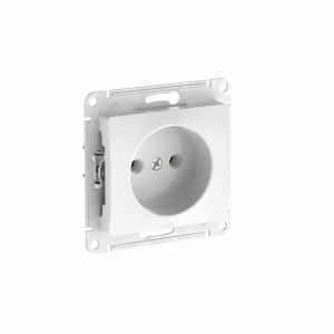 Systeme Electric GLOSSA мех. роз. СУ 1 мест., 16А (автоклеммы) БЕЛЫЙ GSL000141S (20!)