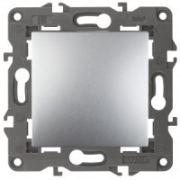 ЭРА 14 Elegance мех. выкл. СУ 1 кл. 10А,250В, алюминий 14-1101-03 автоклеммы 3257