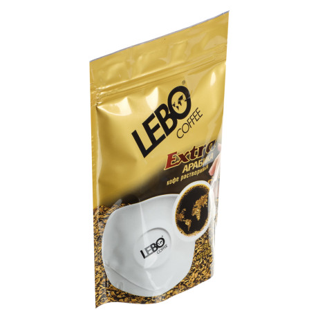 Кофе растворимый сублимированный ЛЕБО Экстра дой-пак 70г.