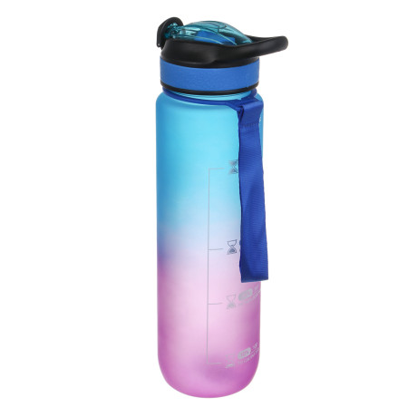 Бутылка спортивная тм BY SPORT, 1000мл, PC, 3 цвета