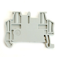 Stekker стопор концевой на DIN рейку для ЗНИ, серый LD590 49263