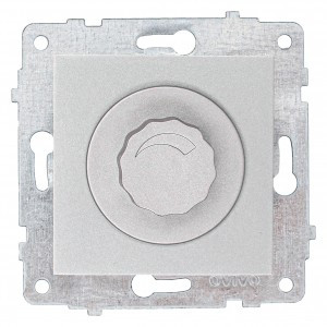 OVIVO мех. диммер СУ 800W серебро (ко всем рамкам) 600-000310-212