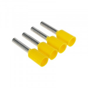 REXANT наконечник штыревой втулочный изолир. НШВИ  1,0-8, желтый (уп.100шт, цена за шт) 08-0813
