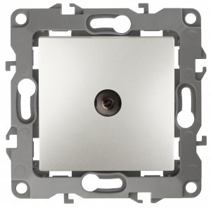 ЭРА 12 мех. роз. TV, СУ 1 мест. проходная, перламутр, автоклеммы 12-3102-15 3048