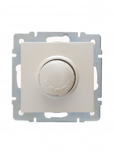 Lezard VESNA мех. диммер СУ 1 кл. 16А (35вт) перламутр для LED ламп (корп. ABS)  742-3088-163