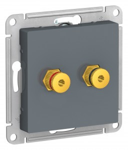 Systeme Electric AtlasDesign мех. аудио роз. СУ 2 мест. грифель ATN000787 (5!)