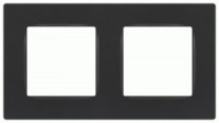 ЭРА 12 рамка СУ 2 мест. Классик, графит 12-5202-12