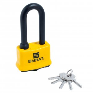 БУЛАТ ВС 0365-01 всепогодный 5кл. d=13мм Замок навесной24,6)