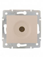 Lezard KARINA мех. роз. СУ 1 мест. TV (оконечн.) крем (корп. ABS) 707-0388-130