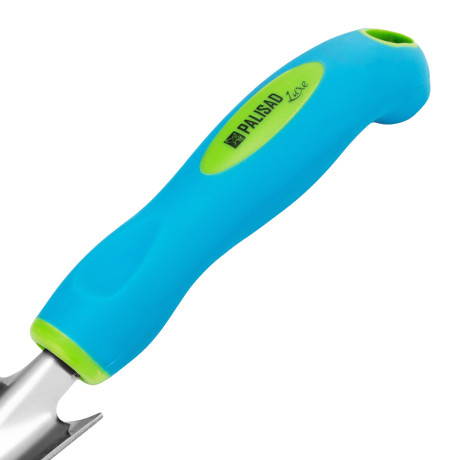 Совок посадочный узкий, 60 х 315 мм, нержавеющая сталь, двухкомпонентная рукоятка, Premium Plus, Palisad