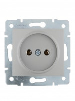 Lezard KARINA мех. роз. СУ 1 мест. 16А  ПБТ матов. серебро (корп. ABS) 707-4388-121B