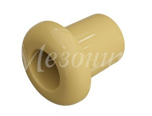 МЕЗОНИНЪ Втулка межстеновая фарфор (керамика) D25х25мм песоч. золото (уп.2шт, цена за шт) GE70010-32